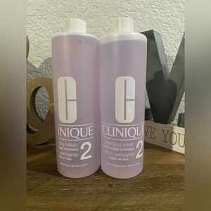 2X Clinique Clarifying Lotion